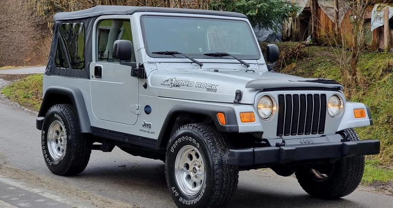 Jeep Wrangler cena 72600 przebieg: 223000, rok produkcji 2004 z Dynów małe 742